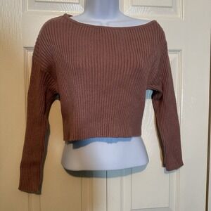 Pink Rose Mauve Light Weight‎ Sweater Size XS